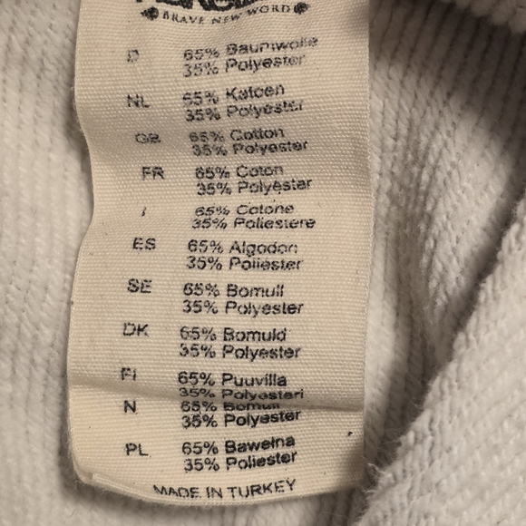 Naketano Cream and Black Patterned Top - Picture 4 of 4